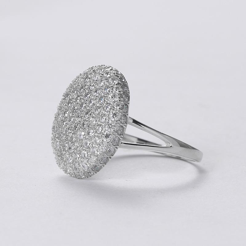 925 Sterling Silver Twilight Saga-Inspired Cluster Ring for Women