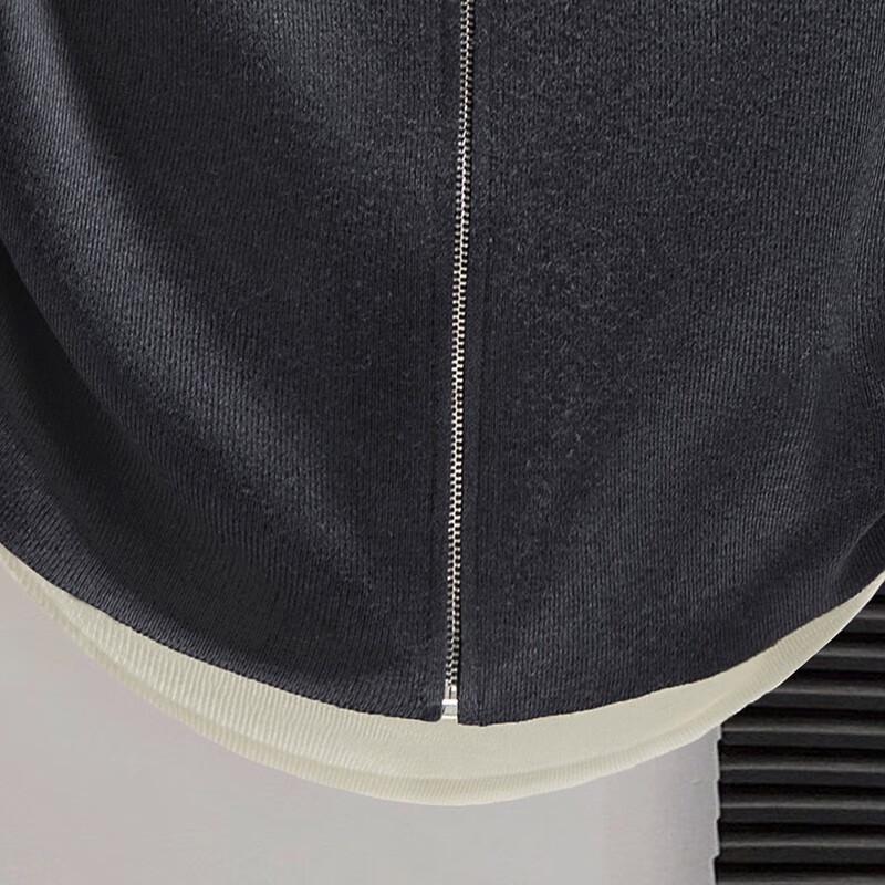 Women's Wool Blend Fake Two-Piece Knitted Top