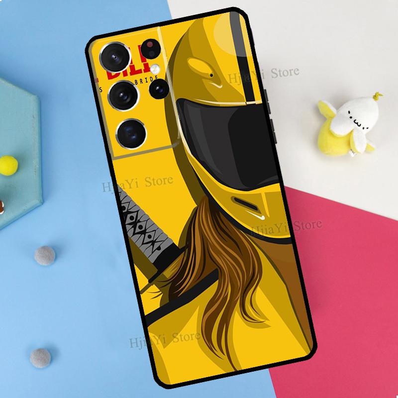 Kill Bill Movie Poster Phone Case For Samsung Galaxy S23 S22 Ultra Note 20 10 S8 S9 S10 Plus S20 FE S21 FE Cover