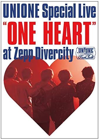 

DVD UNIONE - Special Live one Heart At Zepp Di SEB834 SONY MUSIC 2018 Japan ObiMusic Video Used