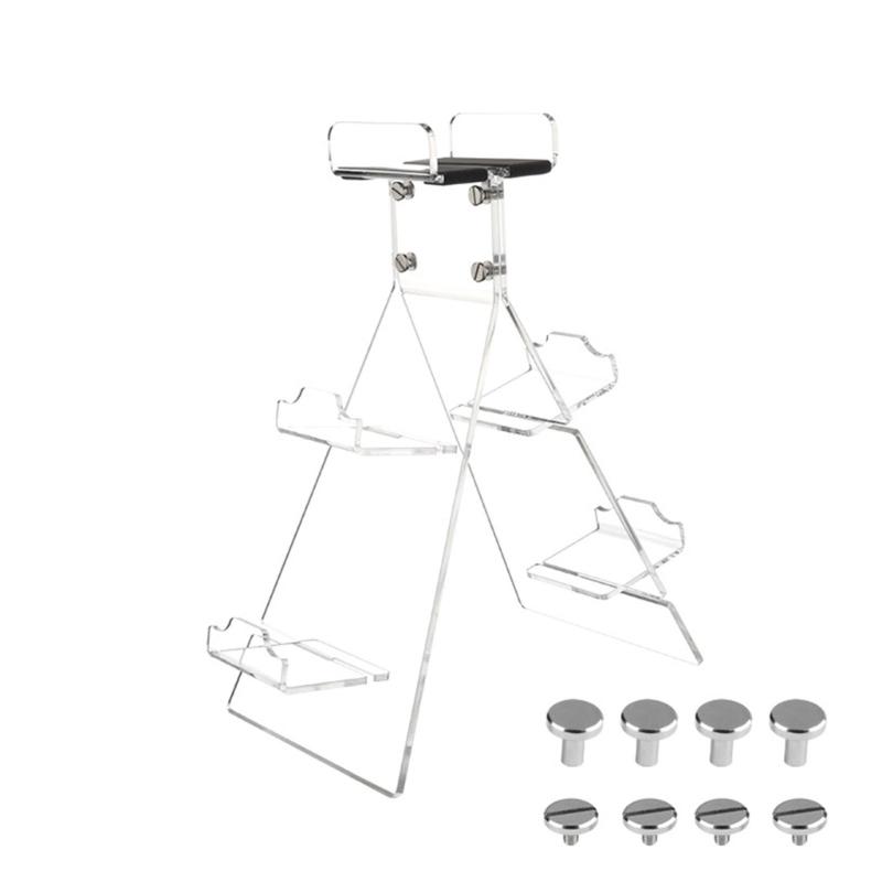 Transparent Desktop Headphone Stand Support Gaming Controller Headsets Holder Stable Base Earphone Stand прозрачный
