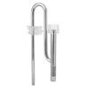 Stainless Steel Aquarium Plant Inflow Outflow Surface Oil Film Skimmer Filter Pipe(12/16 Mm)