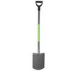 KADAX Spade Shovel Straight 120cm Metal Garden Ergonomic Solid