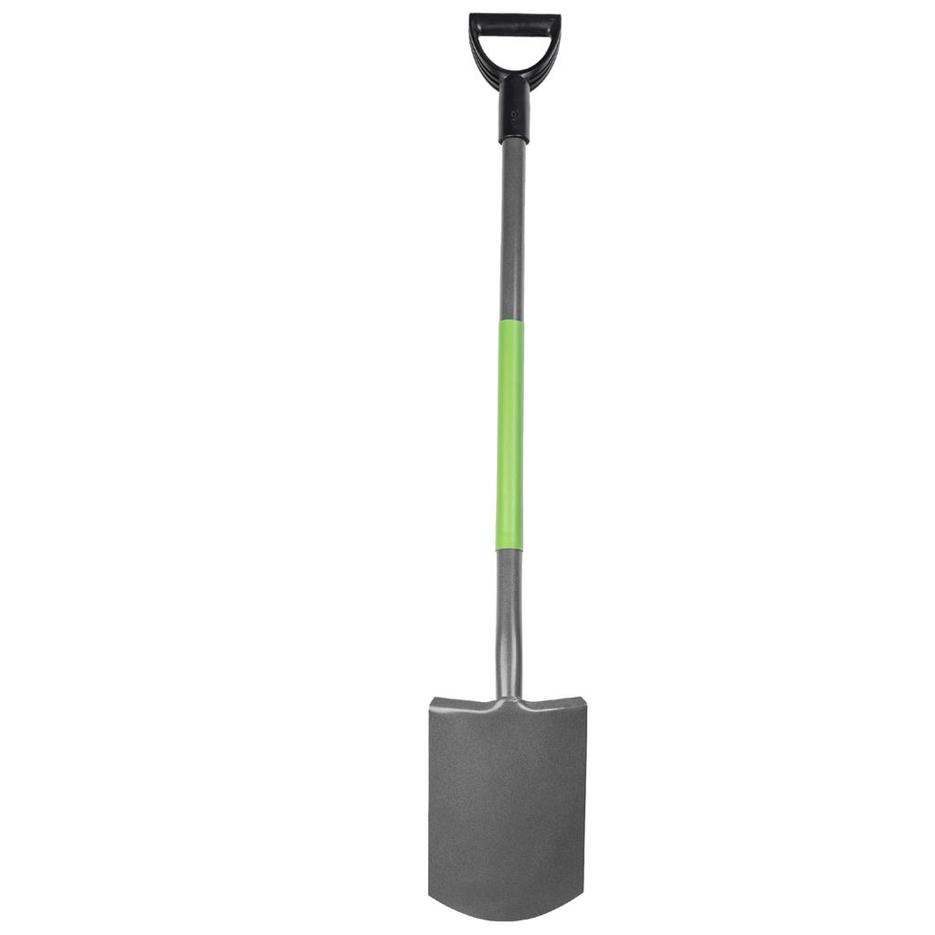 KADAX Spade Shovel Straight 120cm Metal Garden Ergonomic Solid