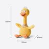 New Rechargeable Recording and Repeating Duck Singing and Dancing Baby Early Education Educational Electric Plush Toy Gift