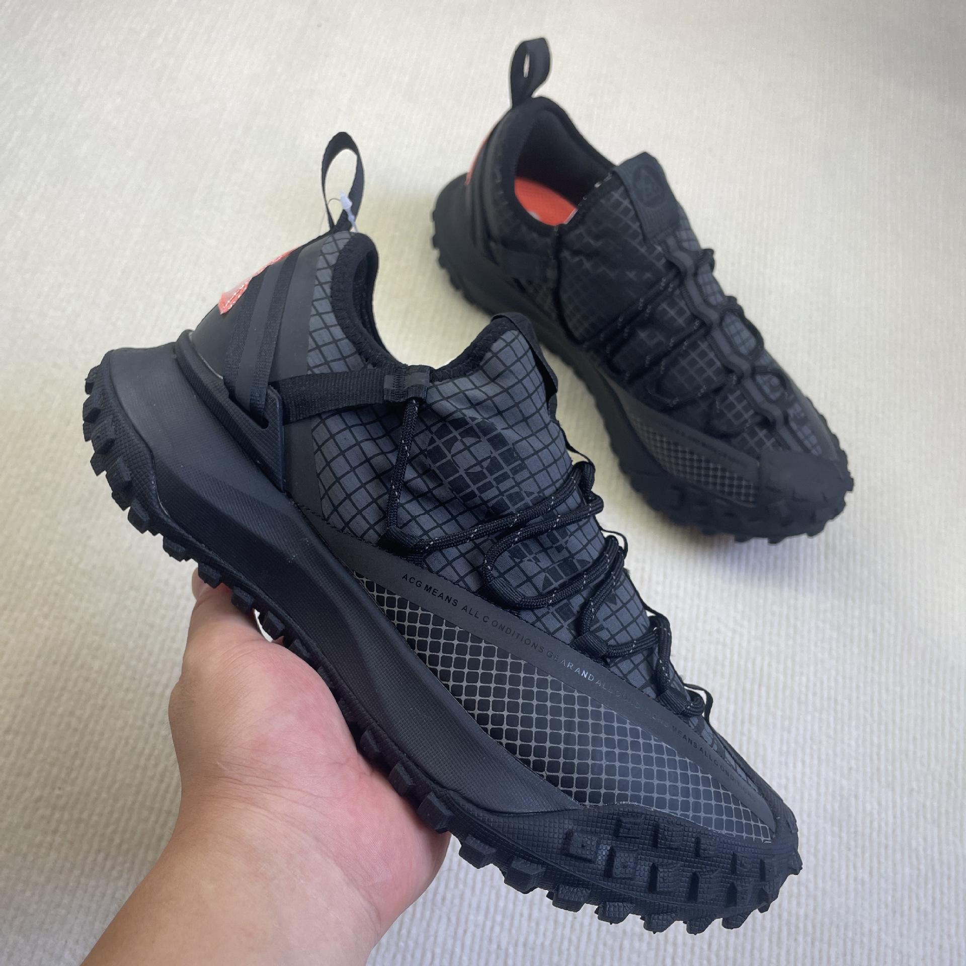 

Нескользящие светоотражающие походные ботинки ACG Mountain Fly для мужчин и женщин 43 чёрный/красный