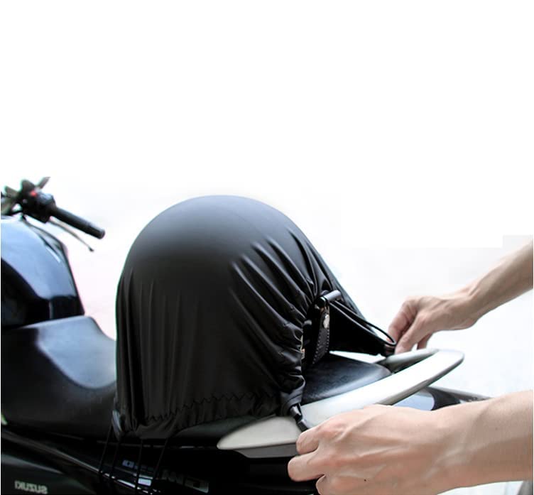 MEKOMEKO Motorcycle Touring Waterproof Stretch Fabric Utility Rear Box Secures Prevents Cargo from Includes Storage 6 Hooks X Net, Net, Cover, Cargo,