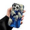 Blue Flowers for Apple 17promax Cartoon Cute for IPhone16pro Lens All-inclusive 15 New Style 14