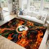 Venezia FC Football Design Crystal Velvet Carpet Cozy Non?Slip Printed Rug For Bedroom Living Room Entrance
