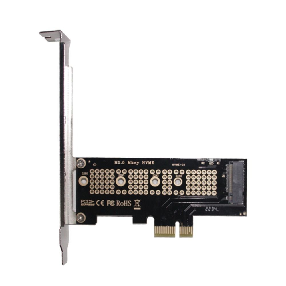 Bracket Included M.2 NGFF Adapter 2230 2242 2260 2280 PCIe Adapter Card NVME To PCIe Desktop PC