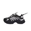 Shadow Fever Comfortable Fashion Versatile Classic Dad Shoes Unisex Sneakers Black KJ1215