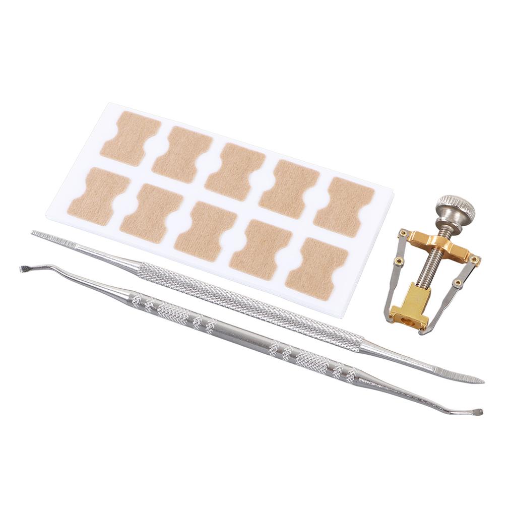 4pcs Ingrown Toenail Correction Kit Glue Free Pedicure Stainless Steel Waterproof Ingrown Toenail