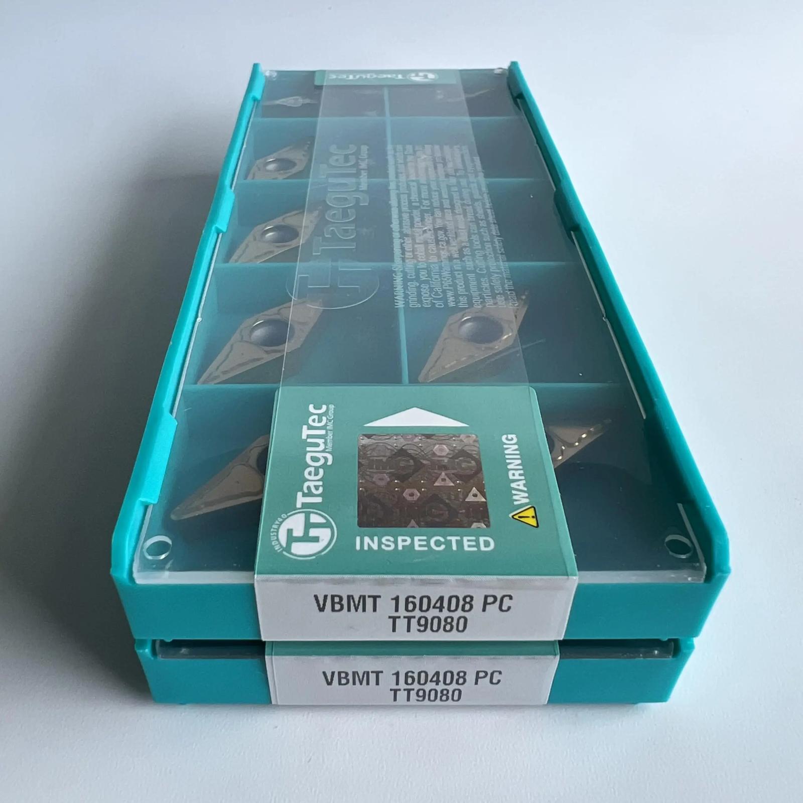 

TaeguTec / VBMT160408PC TT9080 /Original genuine CNC alloy blade 10 PCS