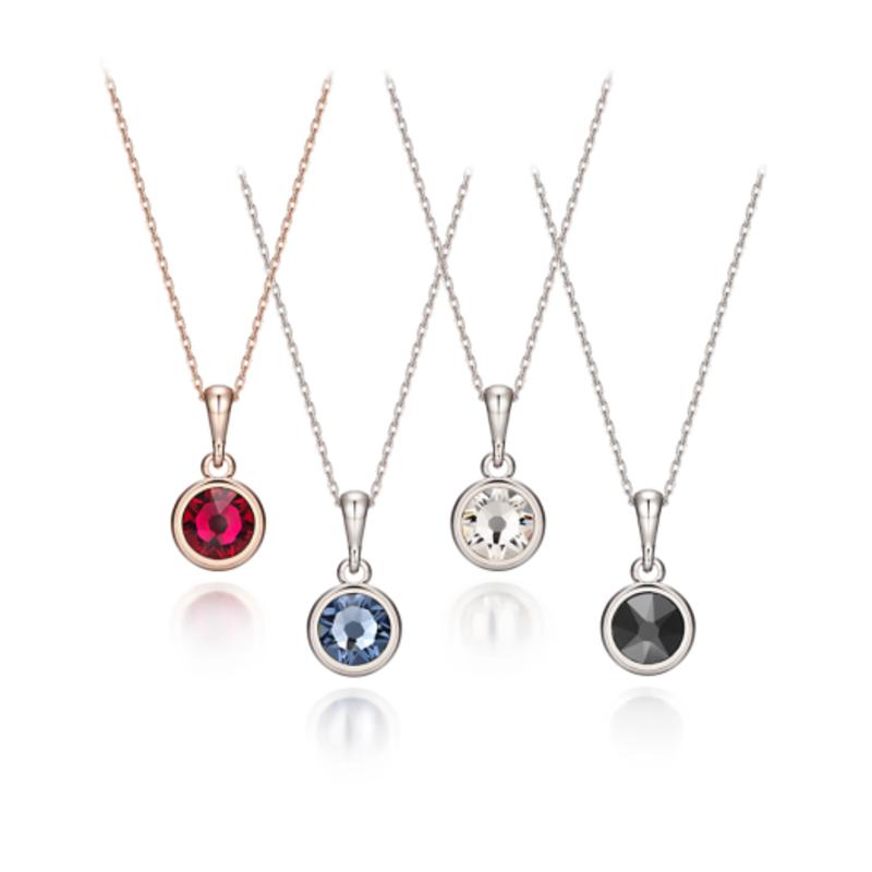 

CRANNE Necklace C24NB050 White_black dia