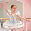 Fashion Sequin Ballet Dress Modern Party Dress Ballet Tutu Puffy Princess Dress Dance