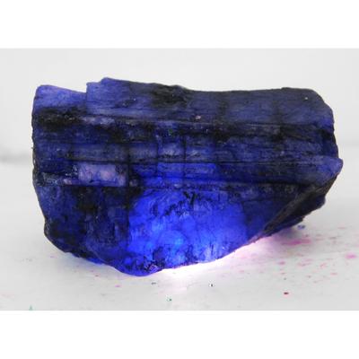 Natural Blue Sapphire 585ct Rough Certified Loose Gemstone