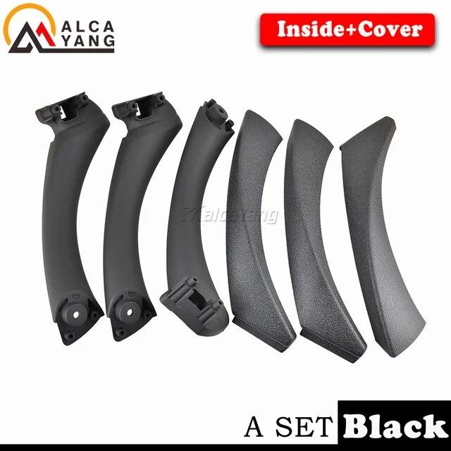Full Set Interior Door Handles for BMW 3Series E90 E91 318 320 325 328 330 335 Part Inner Doors Panel Handle Bar Pull Trim