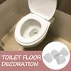 4Pcs Toilet Bowl Bolt Caps Covers Decorative Screw Caps for Toilet Seat Floor Bolts Bathroom Accessories Neat Tidy Appearance