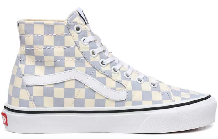 Men's Sneakers Vans Sk8-Hi Tapered 'Checkerboard - Zen Blue'