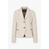 Women Embossing Pattern Jacquard Jacket A526102507