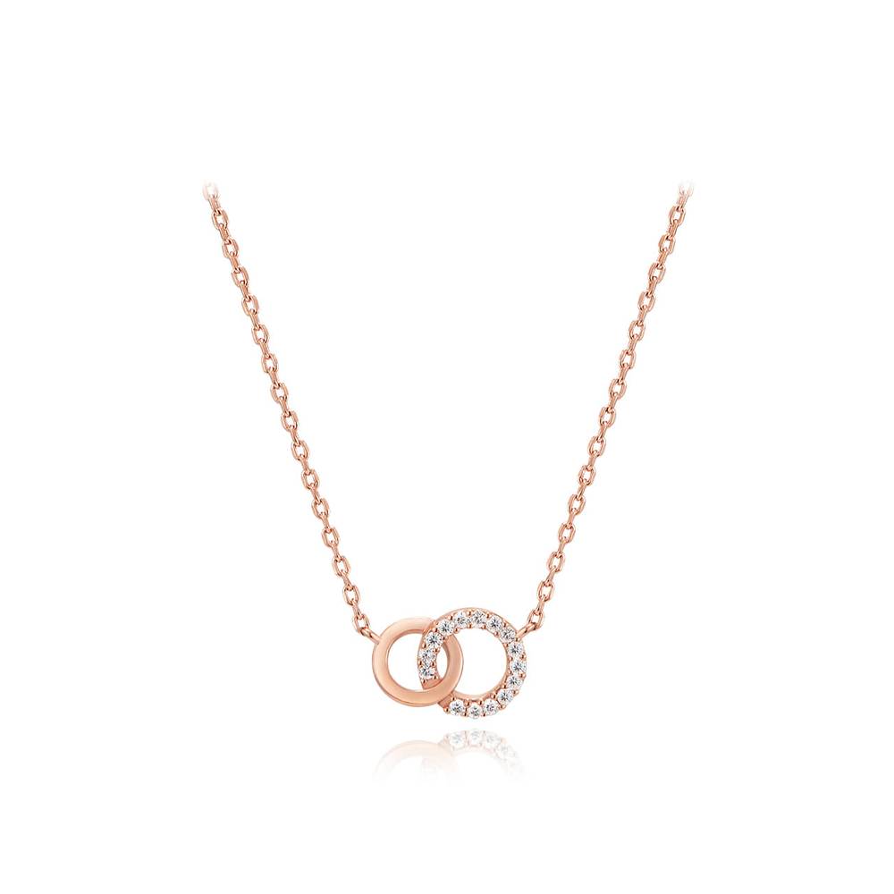 [Elle] Double One Necklace Elbrnn174