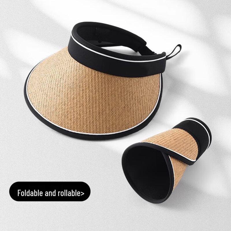 

OEING Women s Wide Brim Straw Sun Hat Adjustable