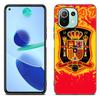 Spain Coat of Arms Flag Case For Xiaomi Mi 11 Lite NE 11i 10T 11T Pro A2 A3 Lite POCO F3 M3 M4 C31 X3 Pro NFC GT Black Cover