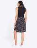 Seraphine TYLA Casual Maternity Black with Sand Print Women's Dress, Nursing-Friendly,