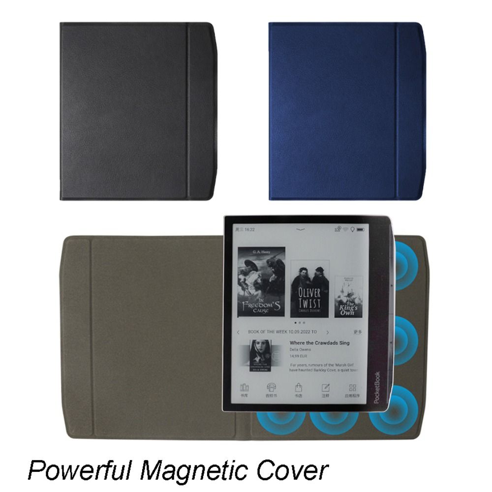 Husă de protecție magnetică anti-cădere de 7 inci Husă folie pentru repaus/trezire automată pentru Pocketbook Era 700
