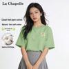 La Chapelle Japanese Style Cotton Bow T-Shirt