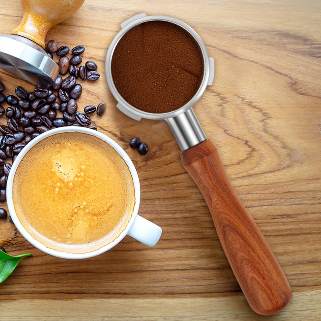 Coffee Bottomless Portafilter 58MM for 4700 Gense/5700 Gense/5700 Pro Espresso Portafilter with Filter Basket Espresso Accessory