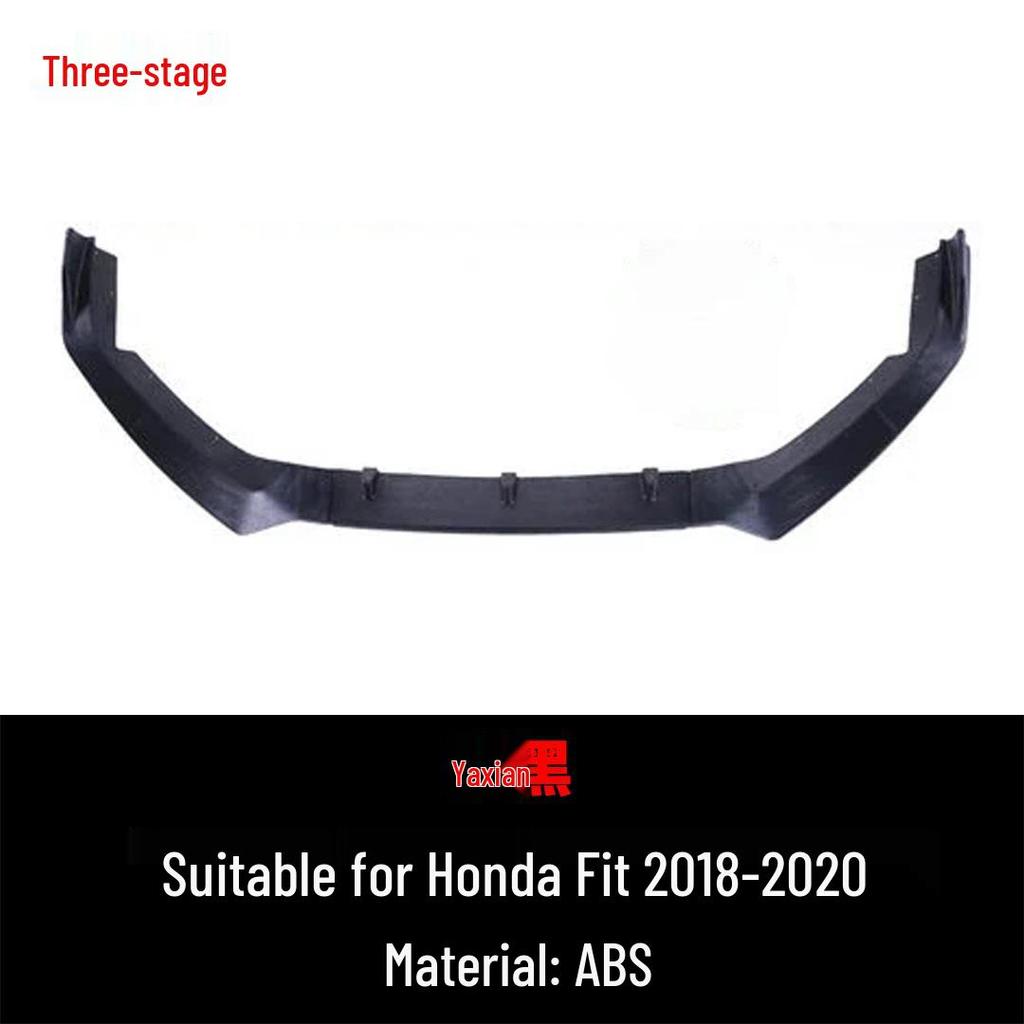 Honda Fit 2018-2020 Front Lip: Three-Section Sport Bumper Modification
