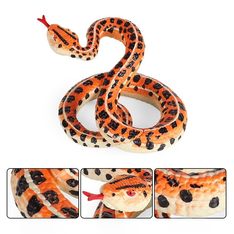 Children Fake Snake Toy With Realistic Sound And Flexible Plastic For Play And Educational Use