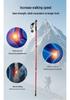 Outdoor Hiking Poles Set: 2-Piece Aluminum Alloy Trekking Poles with Cloth Bag.