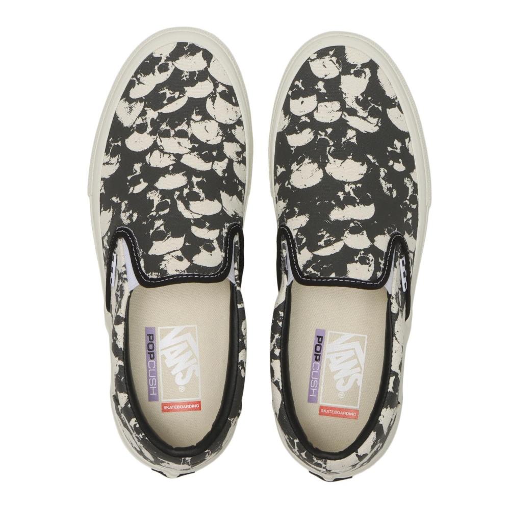 Vans Skate Slip On Vn000eG59x1 S.pile Bk Wt G