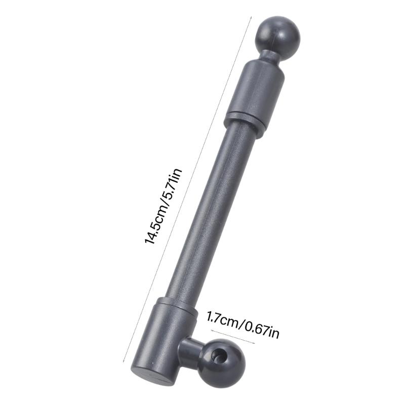 Universal 17mm Ball Head Mount Adapters with 360 Rotation Tablet Mounting Arm for Flexible Device Positioning On Vehicle