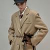 Fromwhere Suede Gloves Brown