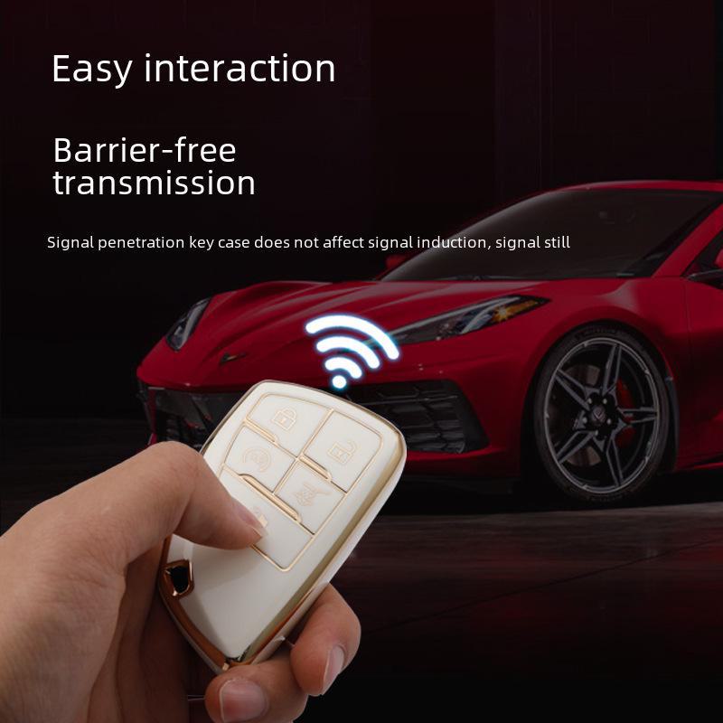 Buick Envision S Key Cover for Men and Women - Full Shell Design with Buckle