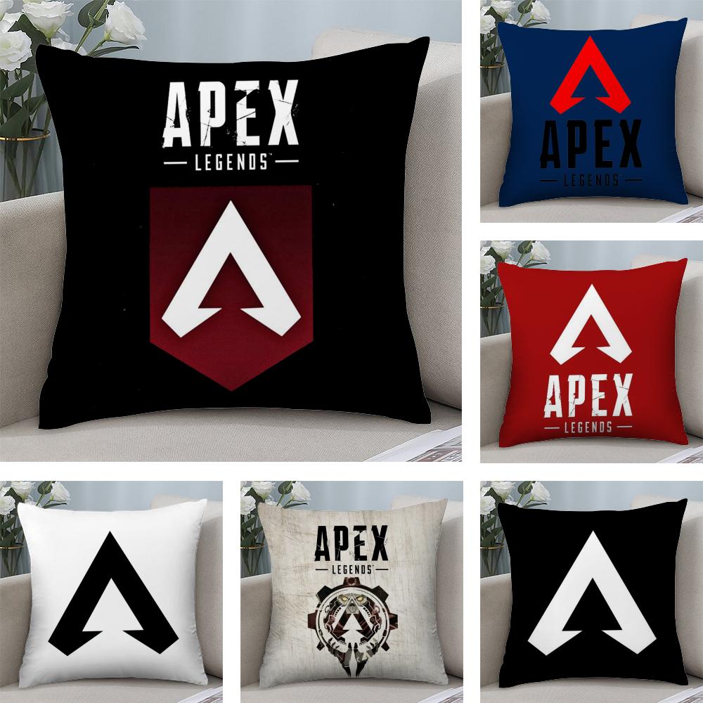 Game AApex Legends Cushion Cover Soft Plush Fabric DoubleSided Printed Sofa Cushion Cover for All Seasons Home Decor Gift