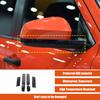 ABS Carbon Fiber Rearview Side Mirror Trim Cover Strip For Toyota Tacoma 2024+