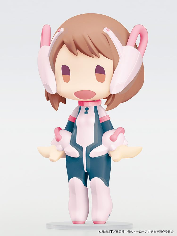 GOOD SMILE My Hero Academia Ochako Uraraka Plastic Painted Movable Figure HELLO! Non-Scale