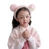 2024 Cute Cartoon Plush Headband for Women - Makeup, Hair Clip & Tie