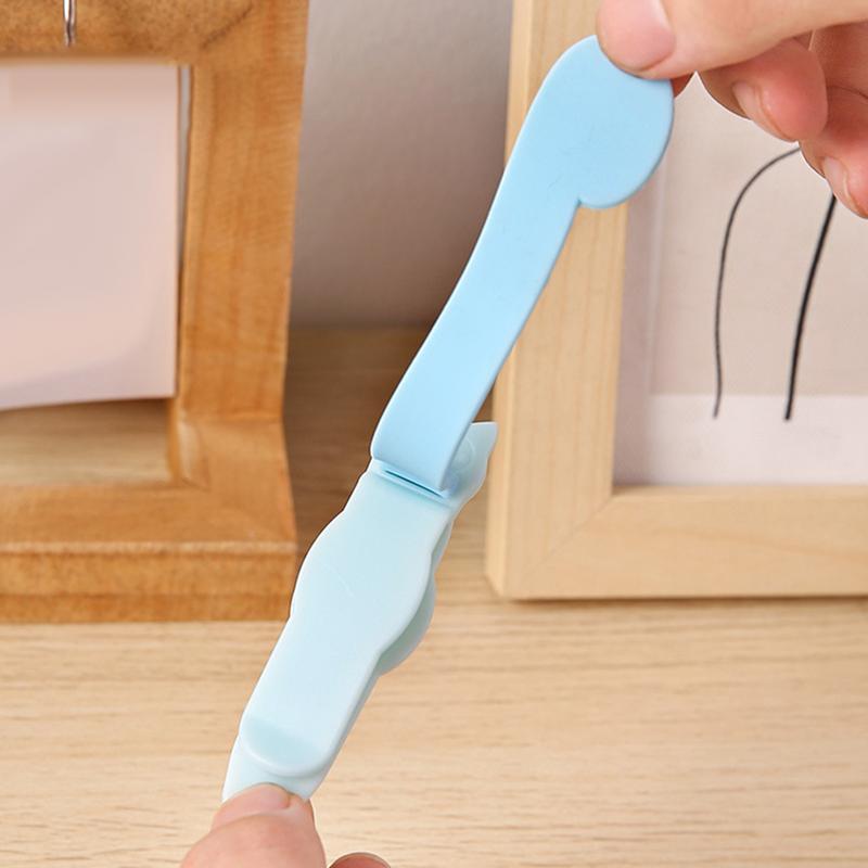 Soft Silicone Bookmark Clip Color Page Divider Creative Bookmark Buckle Automatically Follow Bookmark School Office Supplies