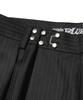 Seuweideu Two Tuck Stripe Slacks [Black]