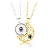 Magnetic Sun & Moon Couple Necklace with Projector Pendant
