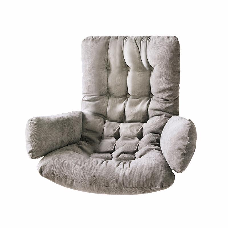 Hanging Basket Seat Cushion with Thickened Backrest - Swing & Rocking Chair Cushion for Indoor/Outdoor Use