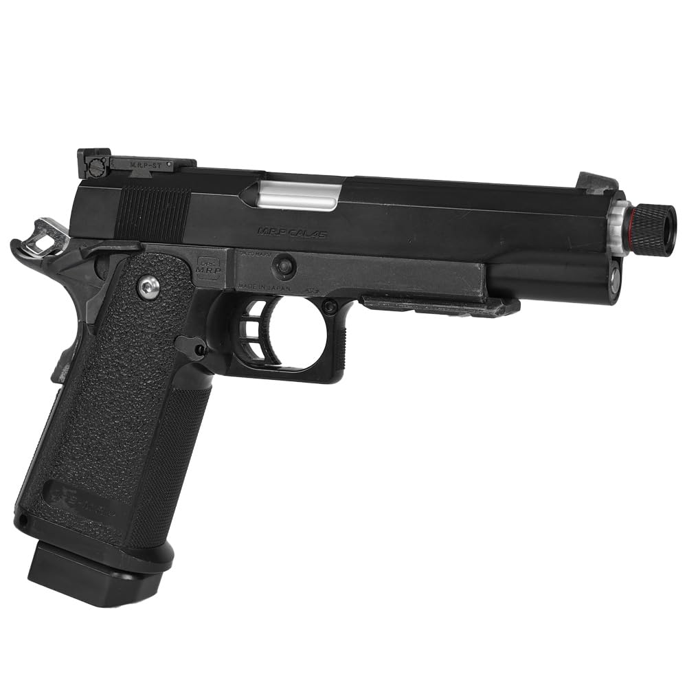 Ryohin Buhin 11mm Male Clockwise Thread To 14mm Male Counterclockwise Thread Conversion Adapter for Outer Barrel Suppressor, Aluminum, Black