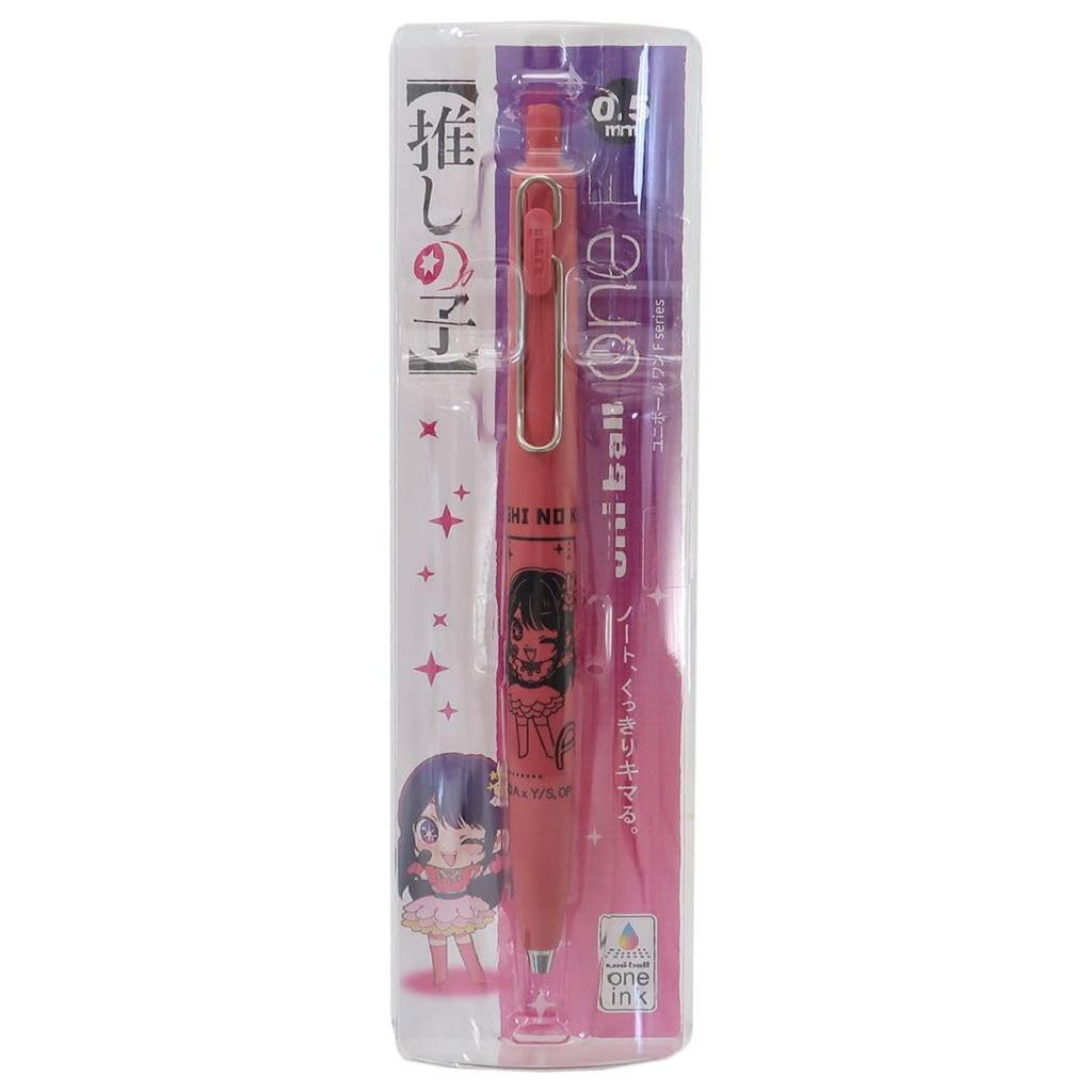Oshi no Ko [Ballpoint Pen] Uni-ball One F/I Hisago Back-to-School Stationery Anime Character Goods Mail Order