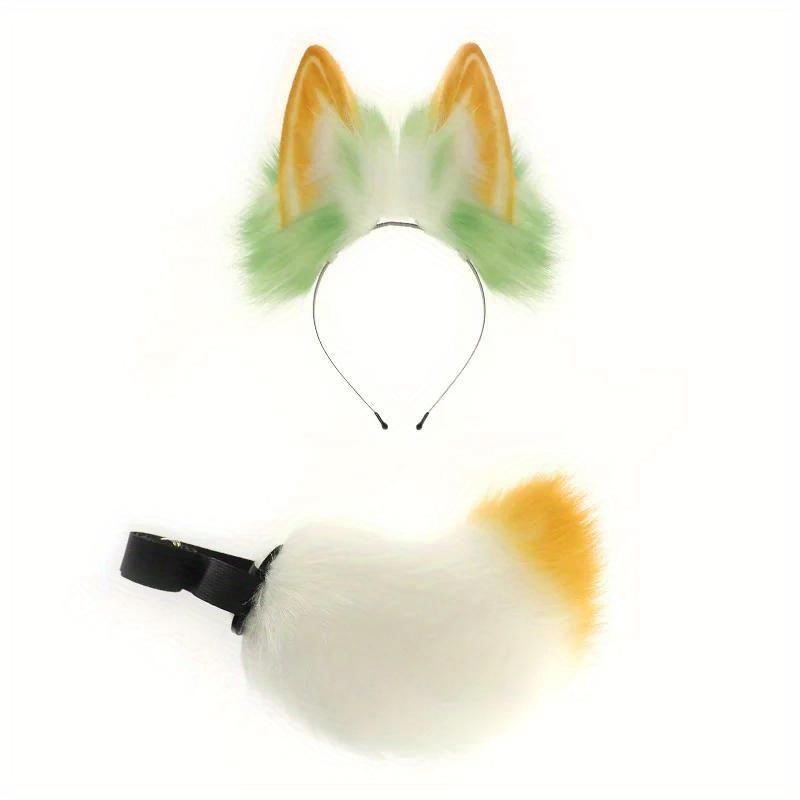 Halloween Realistischer Hasenohr KC Stirnband - Handgemachtes Plüsch Lolita Cosplay Requisit Hasenohren