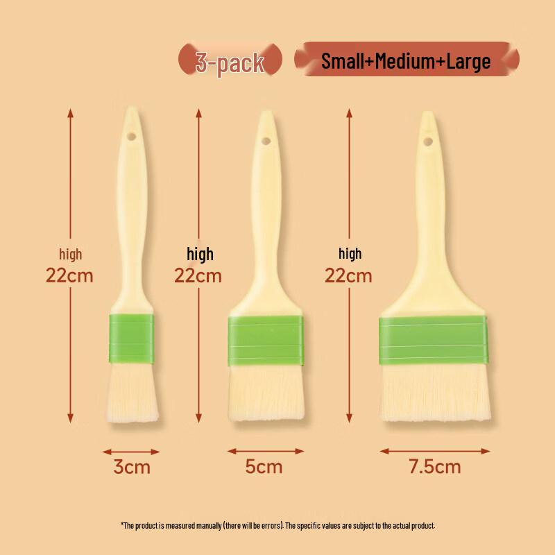 ZISIZ High-Temperature Silicone Basting & BBQ Brush